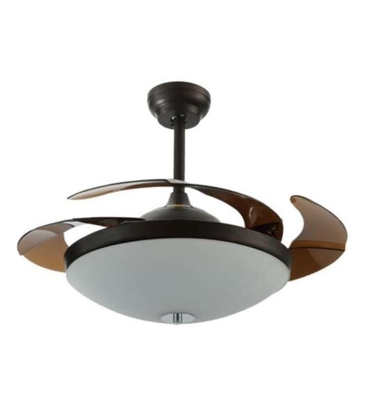 Kaşkar Taflan F42215 4 Kanatlı 52'' Aydınlatmalı Tavan Vantilatörü