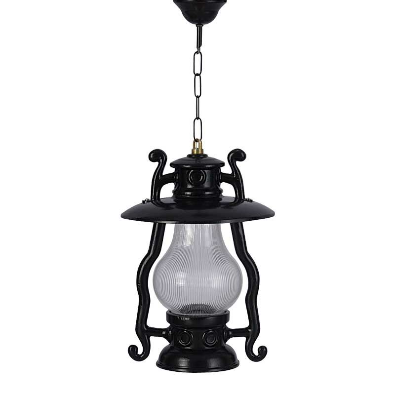 Alüminyum Gaz Lambalı Bahçe Feneri 30x60cm