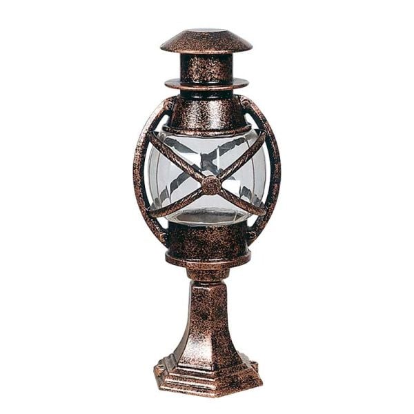 Polikarbon Camlı Döküm Gemici Park Bahçe Feneri 22x53cm