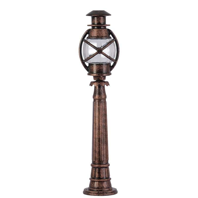 Polikarbon Camlı Döküm Gemici Park Bahçe Feneri 20x95cm