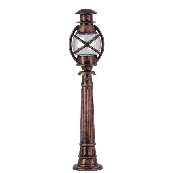 Polikarbon Camlı Döküm Gemici Park Bahçe Feneri 20x95cm
