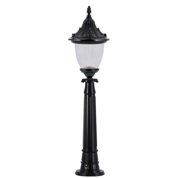 Polikarbon Prizmatik Camlı Döküm Park Bahçe Feneri 26x105cm