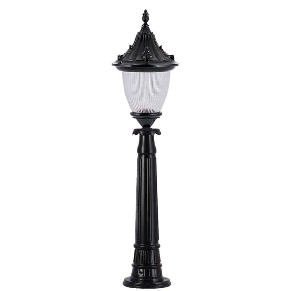 Polikarbon Prizmatik Camlı Döküm Park Bahçe Feneri 26x105cm