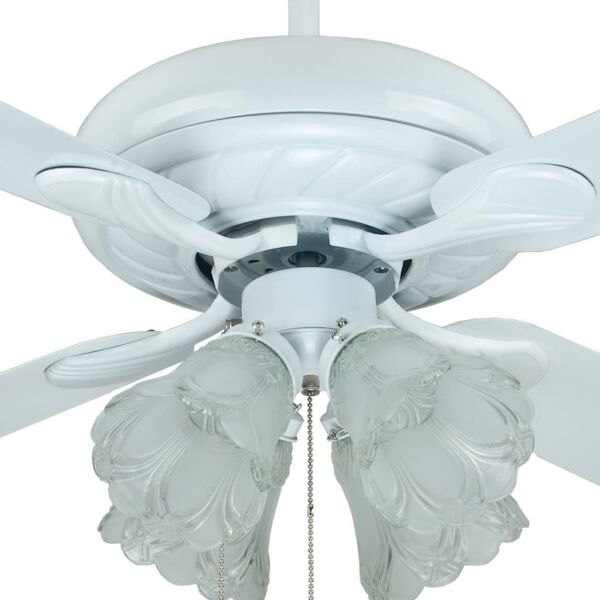 Kaşkar-Taflan D48033 Aydınlatmalı Metal Kanatlı Tavan Vantilatörü