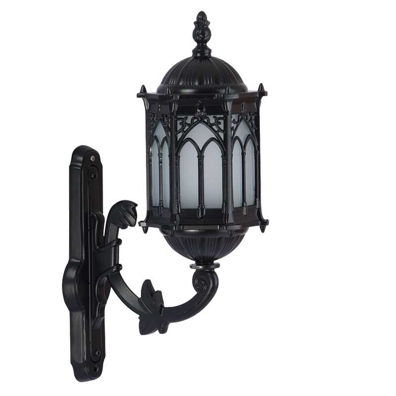 Orta Boy Döküm Osmanlı Park Bahçe Feneri 34x60cm