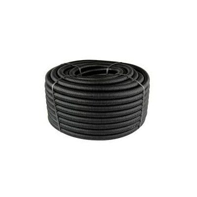 Mutlusan 32 Q Siyah Plastik Spiral Boru, 50 metre