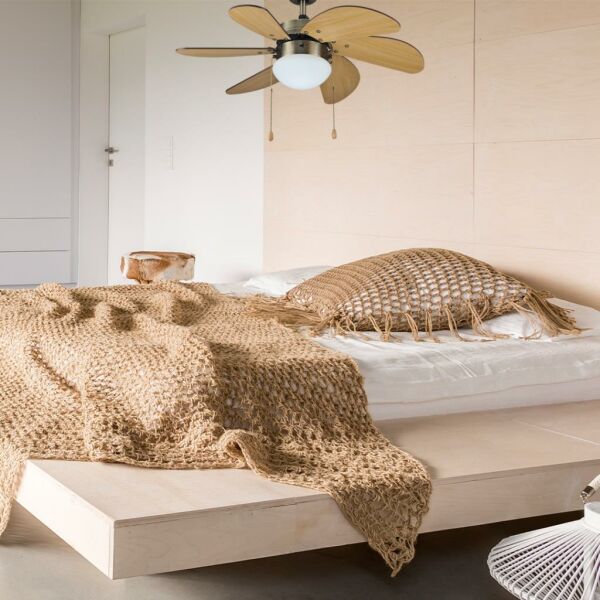 Kaşkar-Taflan L36009 Antik Aydınlatmalı Tavan Vantilatörü