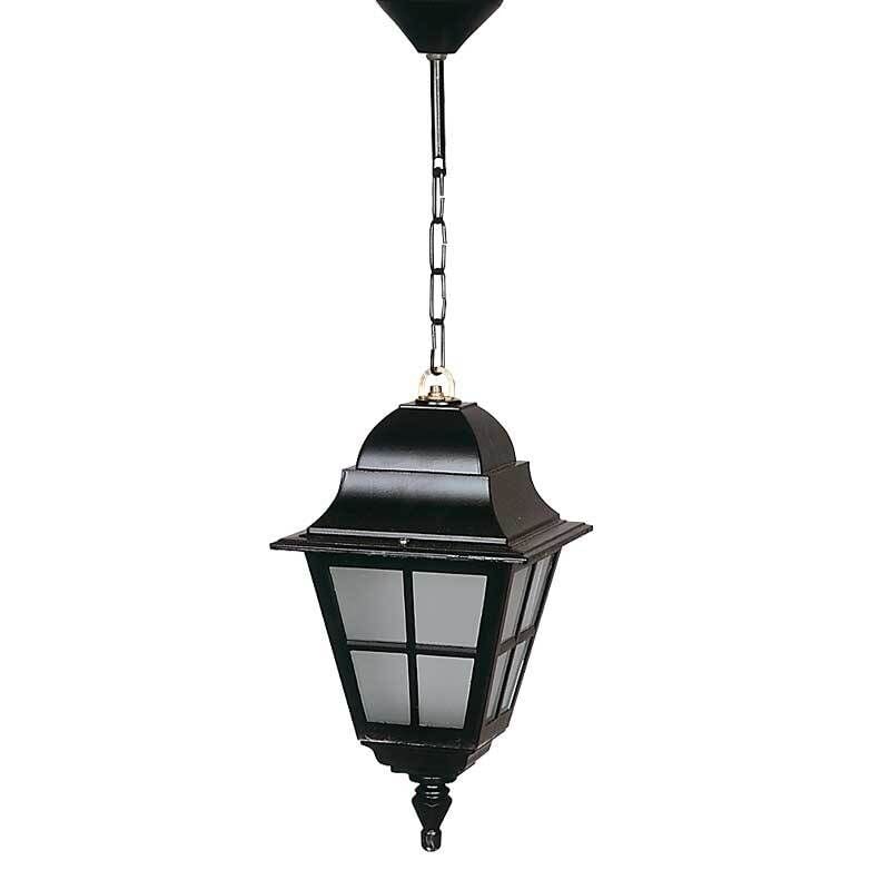 ElektrikPiyasa Kare Çıtalı Döküm Park Bahçe Sarkıt Aydınlatma Feneri