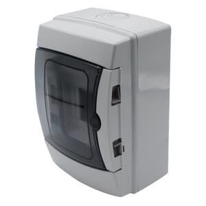 H.FreeDış Mekan 4 lü Sıva Üstü Plastik Sigorta Kutusu