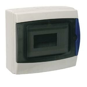 H.FreeDış Mekan 8 li Sıva Üstü Plastik Sigorta Kutusu