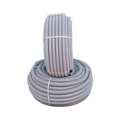 Mutlusan 18 Q Gri Plastik Spiral Boru, 100 metre
