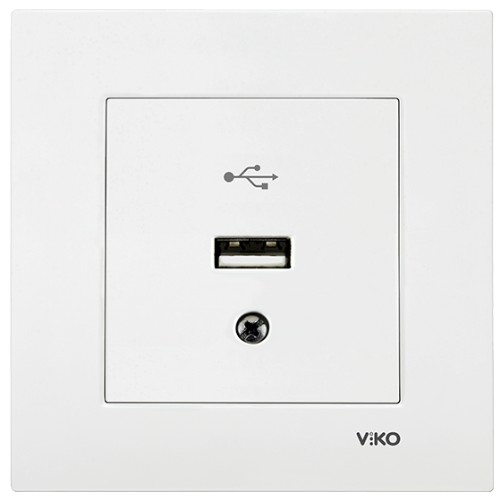 Viko Karre USB Konnektör Çerçeveli