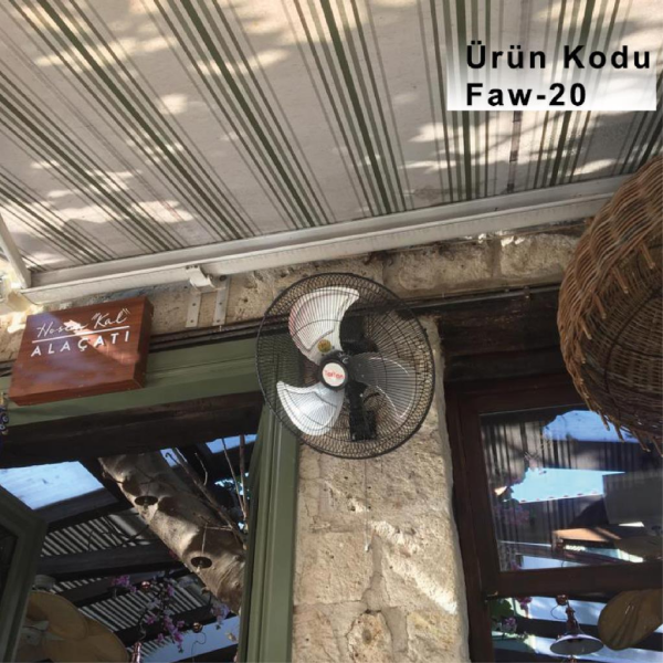 Taflan Faw-20 Metal Duvar Tipi Vantilatör 130W 52cm