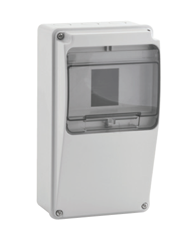 130x240x105 mm Açılı Model Klemensli Kombinasyon Kutusu 6 sig. Kapasiteli H.Free Ip 65