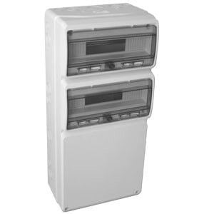 230x300x115 mm Düz Model Klemensli Kombinasyon Kutusu 11 sig. Kapasiteli H.Free Ip 65