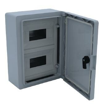 21x28x13 cm H.Free 8 Otomatlı Opak Kapaklı Sıva Üstü Otomat Panosu, Ip 65