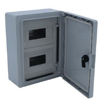 30x40x16,5 cm Ip65 H.Free 24 Otomatlı Opak Kapaklı Sıva Üstü Otomat Panosu, Ip 65