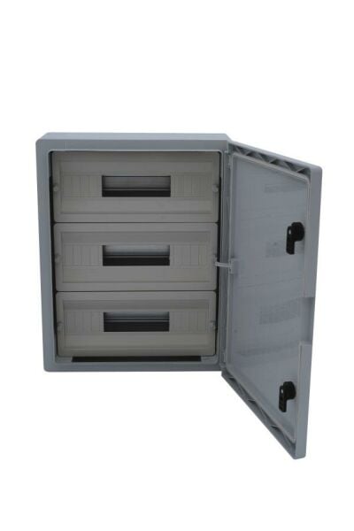 50x70x24,5cm H.Free 88 Otomatlı Opak Kapaklı Sıva Üstü Otomat Panosu,Ip65