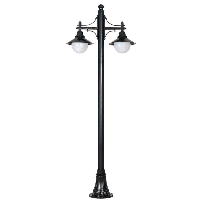 20lik Şapkalı Polietilen Camlı Park Bahçe Aydınlatma Direği 90x280cm