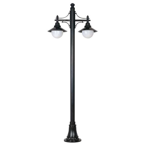 20lik Şapkalı Polietilen Camlı Park Bahçe Aydınlatma Direği 90x280cm