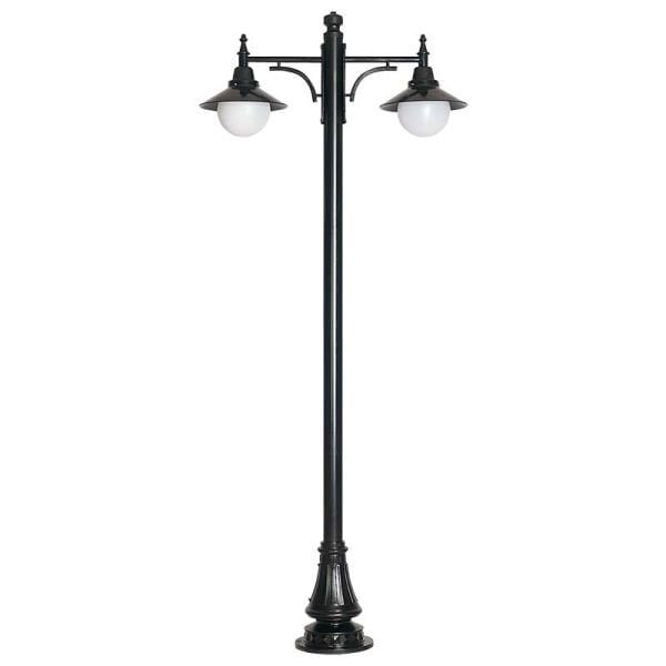 20lik Şapkalı Polietilen Camlı Park Bahçe Aydınlatma Direği 90x275cm