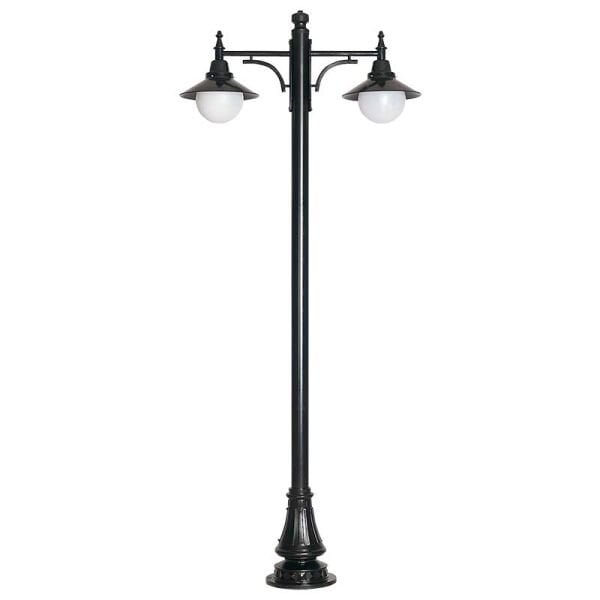 20lik Şapkalı Polietilen Camlı Park Bahçe Aydınlatma Direği 90x275cm