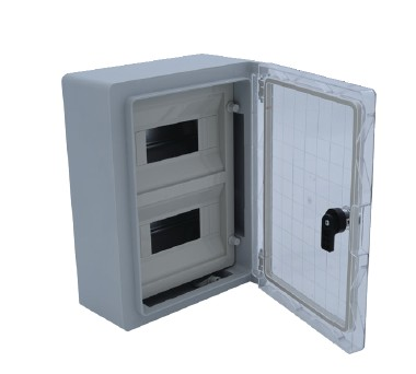 30x40x16,5 cm H.Free 24 Otomatlı Şeffaf Kapaklı Sıva Üstü Otomat Panosu, Ip 65