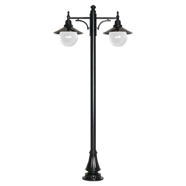 25lik Prizmatik Camlı Şapkalı Park Bahçe Aydınlatma Direği 110x280cm