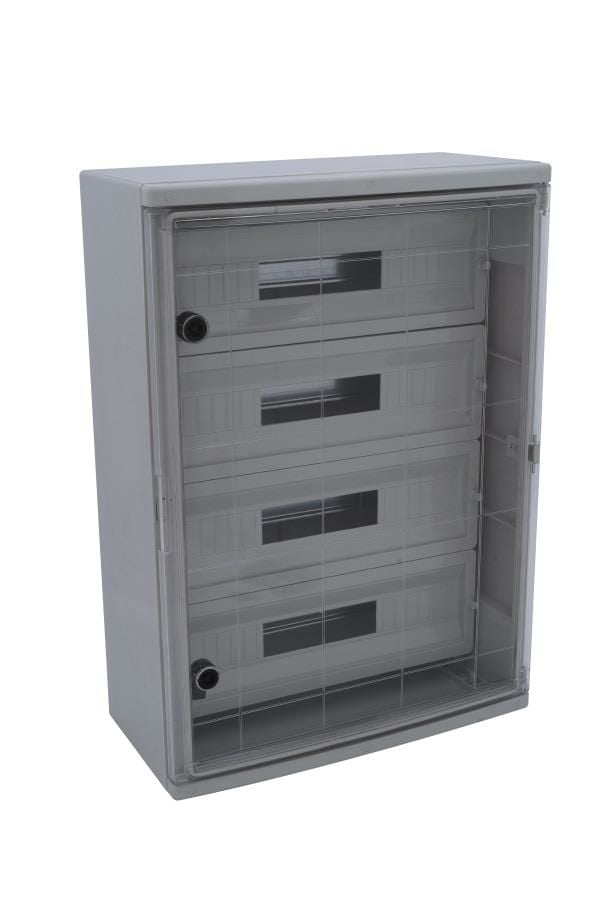 50x70x24,5cm H.Free 88 Otomatlı Şeffaf Kapaklı Sıva Üstü Otomat Panosu,Ip65