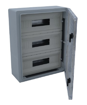 50x60x22cm H.Free 66 Otomatlı Şeffaf Kapaklı Sıva Üstü Otomat Panosu, Ip 65