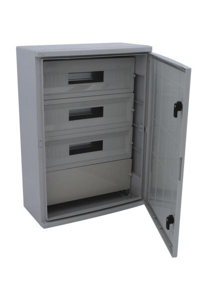 40x60x20cm H.Free 51 Otomatlı ve Pakolu Opak Kapaklı Sıva Üstü Otomat Panosu, Ip65