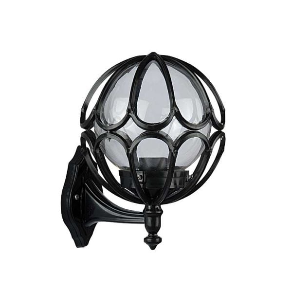 20lik Döküm Şeffaf Akrilik Camlı Park Bahçe Feneri 25x35cm