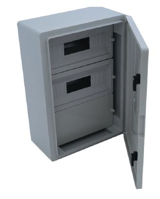 50x60x22cm H.Free 44 Otomatlı ve Pakolu Opak Kapaklı Sıva Üstü Otomat Panosu, Ip65