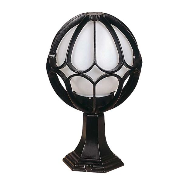 20lik Polietilen Camlı Döküm Meridyen Park Bahçe Feneri 25x45cm