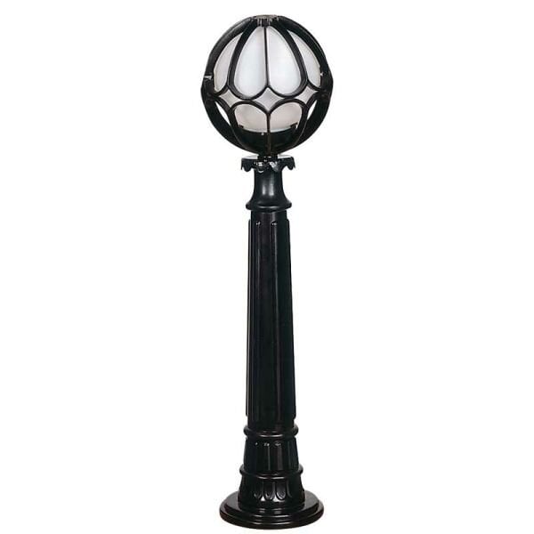 20lik Polietilen Camlı Döküm Meridyen Park Bahçe Feneri 25x95cm