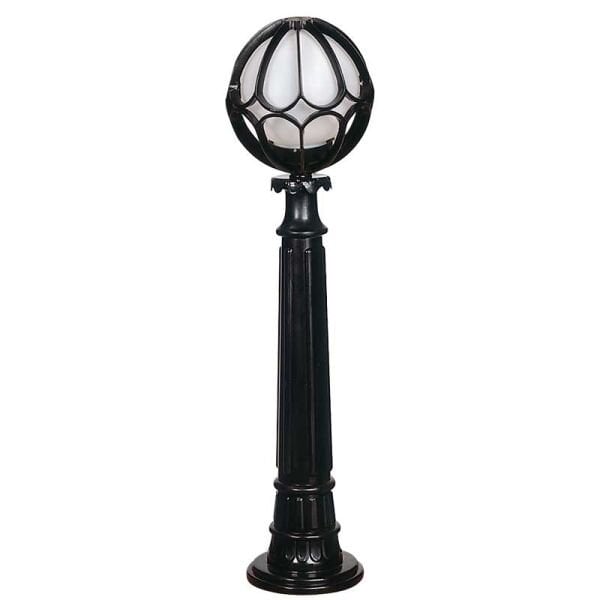 20lik Polietilen Camlı Döküm Meridyen Park Bahçe Feneri 25x95cm