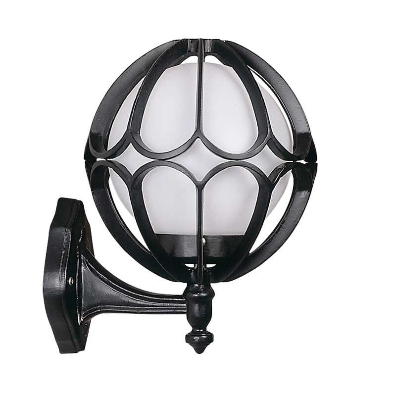 20lik Polietilen Camlı Döküm Meridyen Park Bahçe Feneri 25x34cm