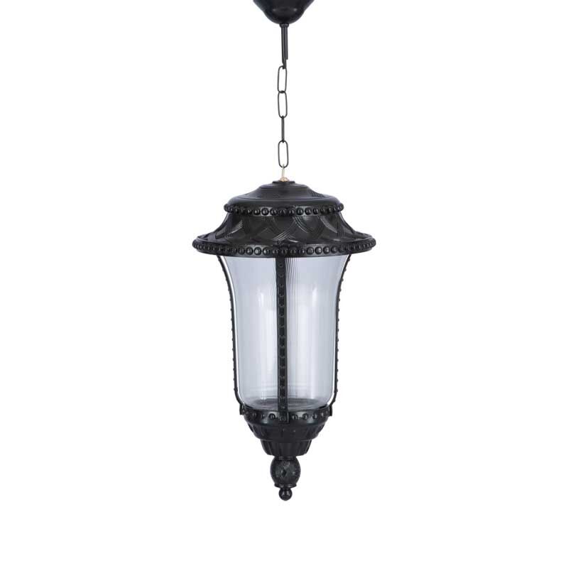 Akrilik Camlı Damla Model Park Bahçe Feneri 28x70cm