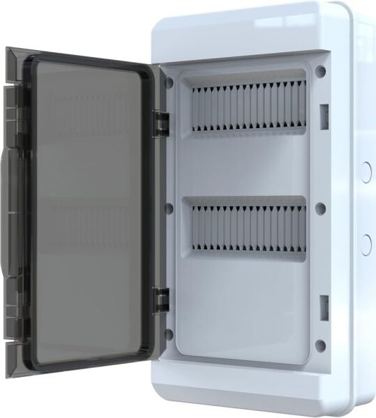 235x435x110 mm 18 li Sıva Üstü W Otomat Kutusu