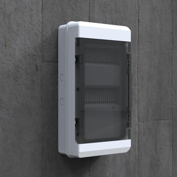 235x435x110 mm 18 li Sıva Üstü W Otomat Kutusu