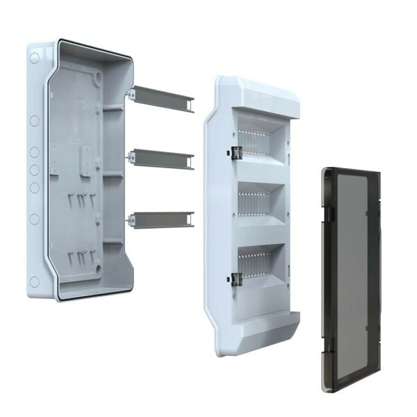 355x560x135 mm 36 lı Sıva Üstü W Otomat Kutusu