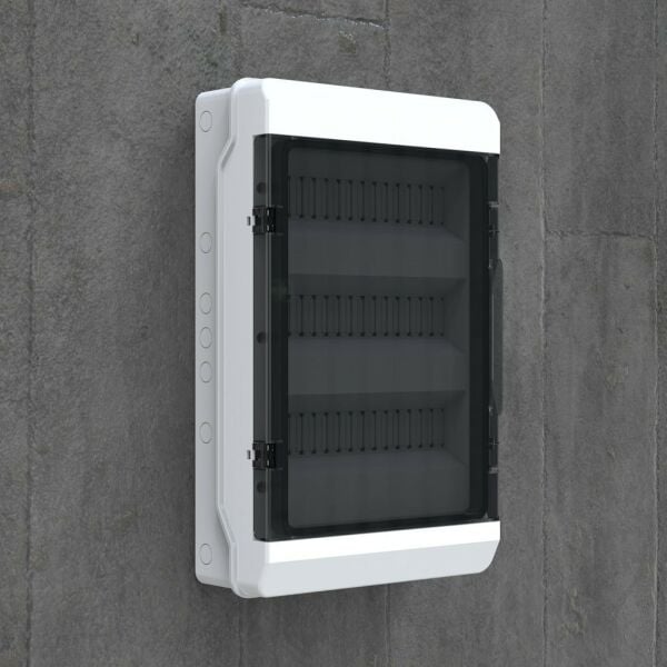 355x560x135 mm 36 lı Sıva Üstü W Otomat Kutusu