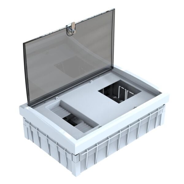 250x375x122 mm Monofaze-Trifaze Sıva Altı 1 li Sayaç Panosu