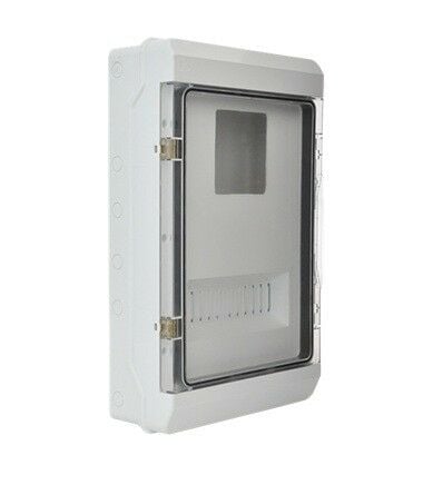 355x565x135 mm Sıva Üstü Sayaç Panosu (12 Sigorta + Trifaze Sayaç)