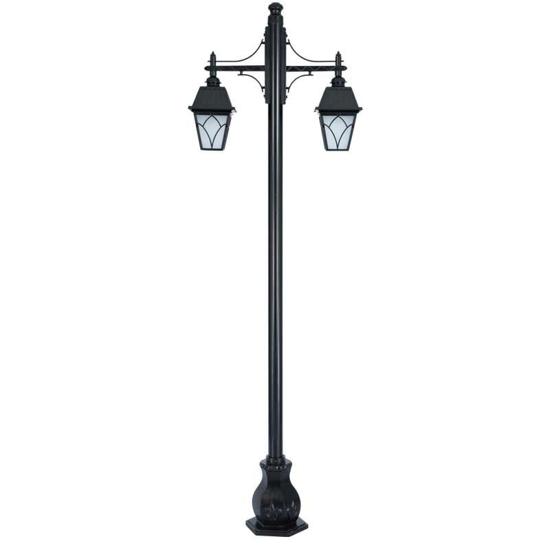 Alüminyum Lale Model Büyük Kapaklı Park Bahçe Aydınl. Direği 90x280cm