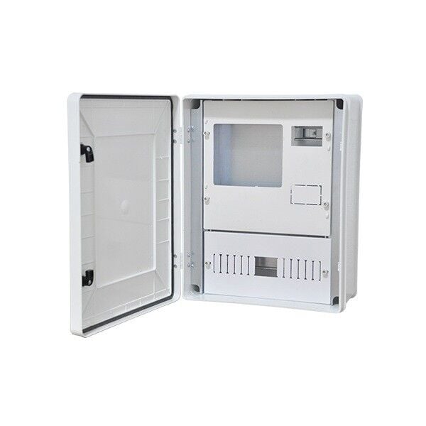 400x500x195 mm Sıva Üstü Sayaç Panosu (23 Sigorta + Trifaze Sayaç)