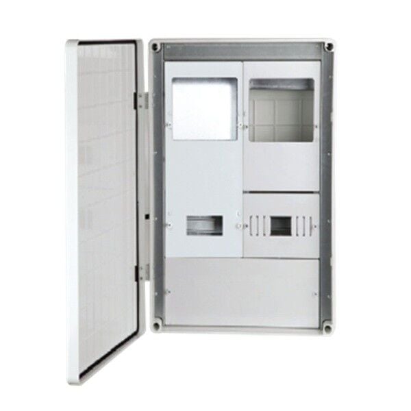 500x700x220 mm Sıva Üstü Sayaç Panosu (24 Sigorta + Trifaze Sayaç + Kompakt Şalter)