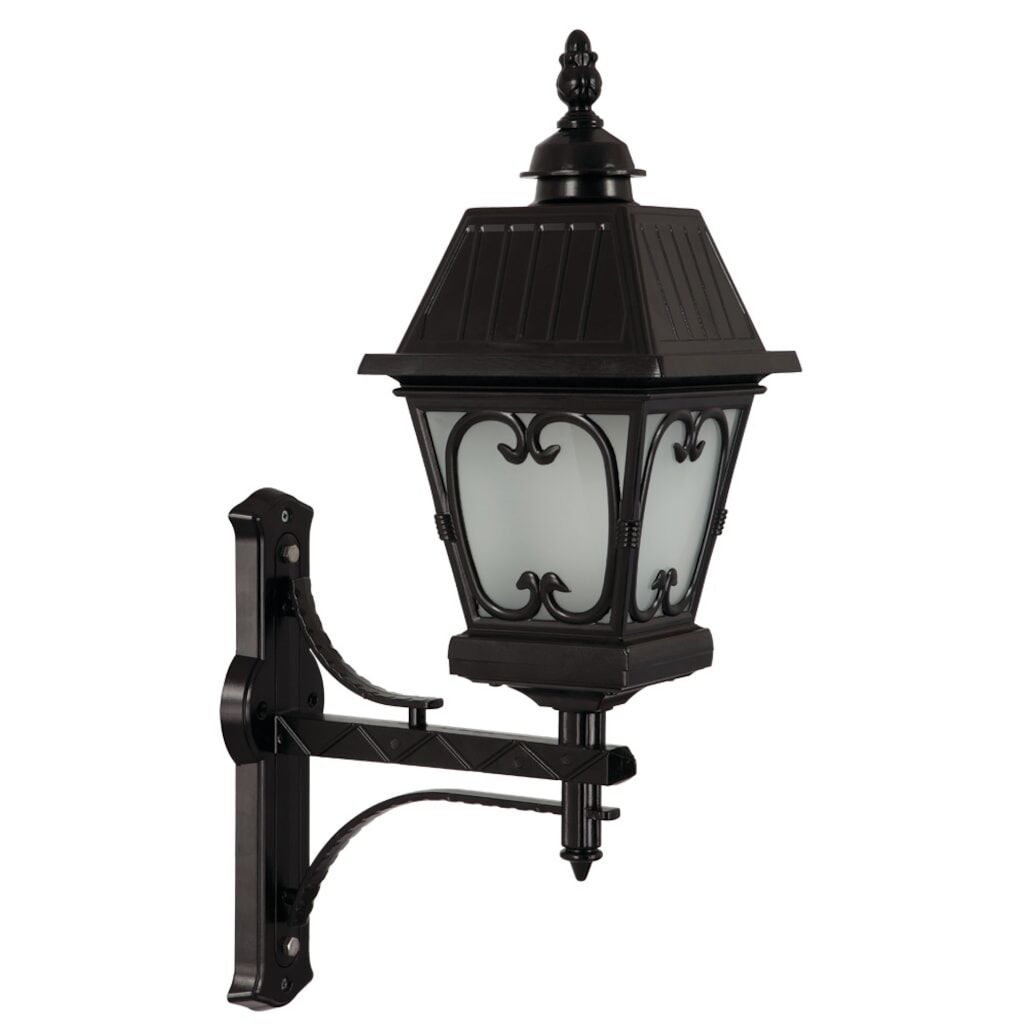 Alüminyum Dekoratif Kare Kapaklı Park Bahçe Feneri 40x55cm