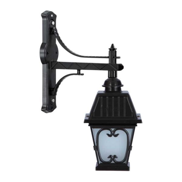 Alüminyum Dekoratif Kare Kapaklı Park Bahçe Feneri 40x55cm