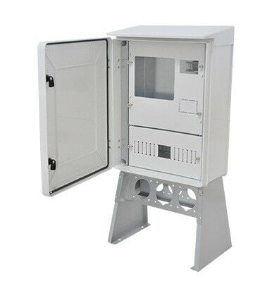 400x500x195 mm Harici Tip Şantiye Panosu (Trifaze Sayaç + 23 Sigorta + 6 Priz)